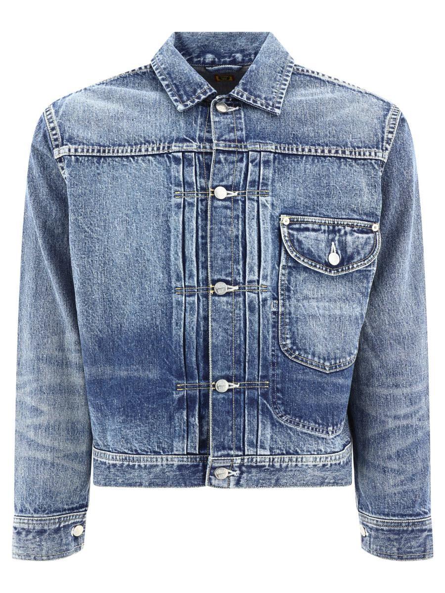 Human Made Denim Jacket in Blue for Men | Lyst