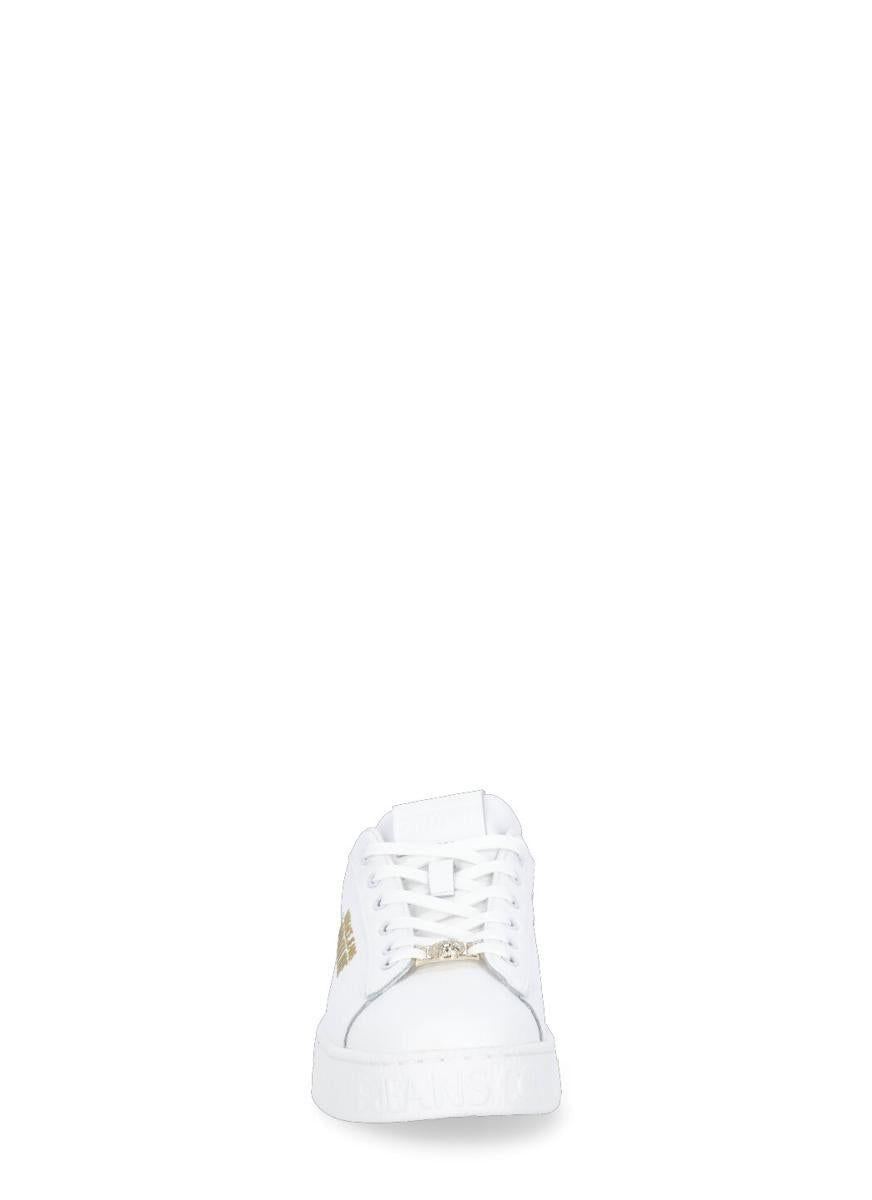 Versace Jeans Couture Court Sneakers in White | Lyst