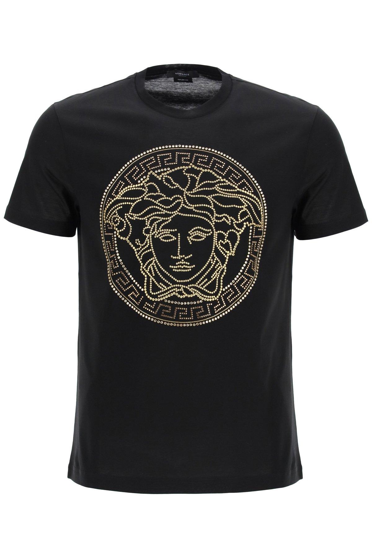 Versace Medusa T-shirt in Black for Men | Lyst