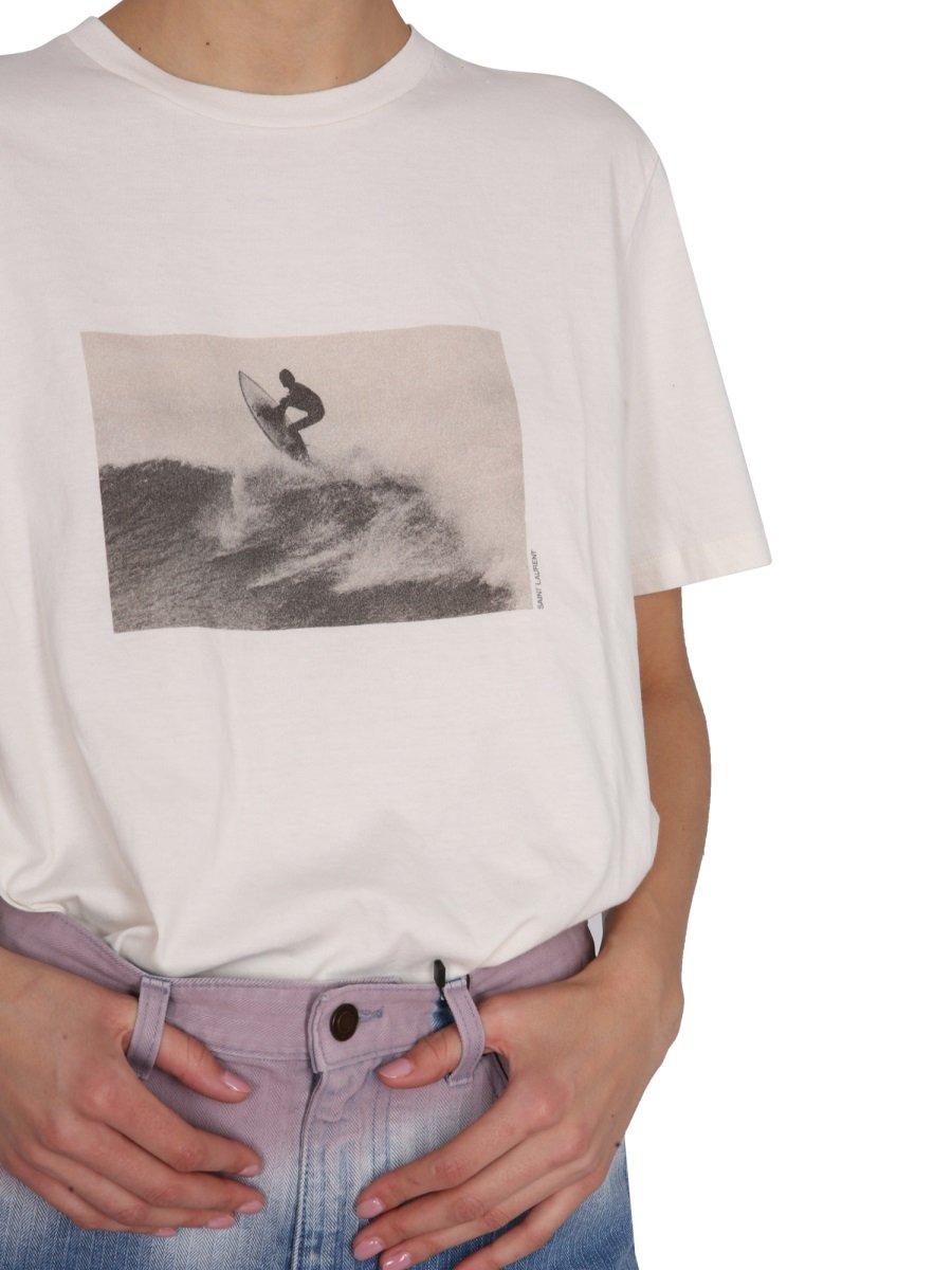 saint laurent surfer Tシャツ-