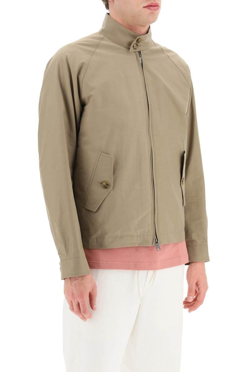 Baracuta G4 Cloth Harrington Jacket in Natural for Men | Lyst