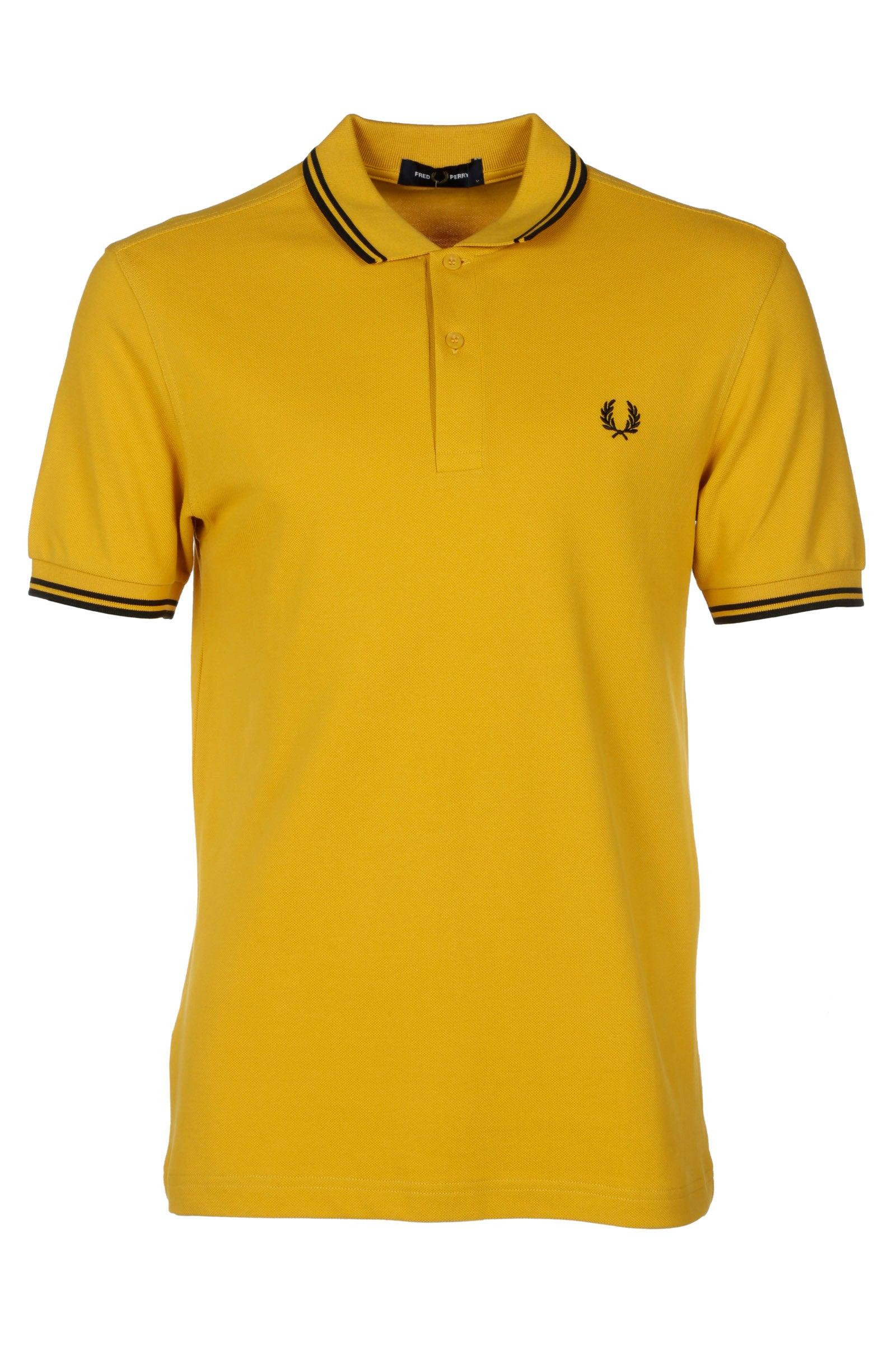 Fred Perry T-shirts And Polos Yellow for Men | Lyst