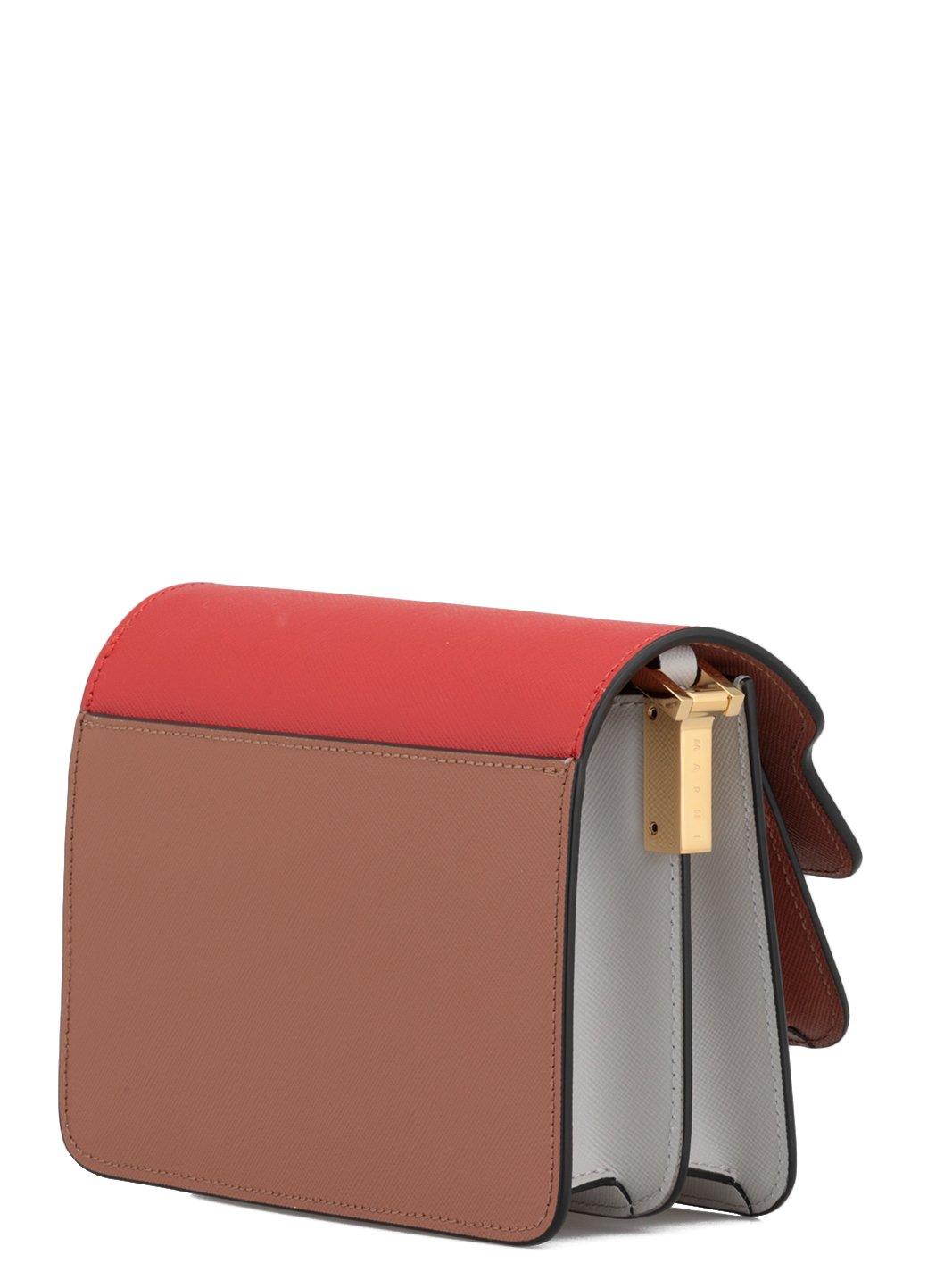 Marni Leather Trunk Bag in Red - Save 17% - Lyst