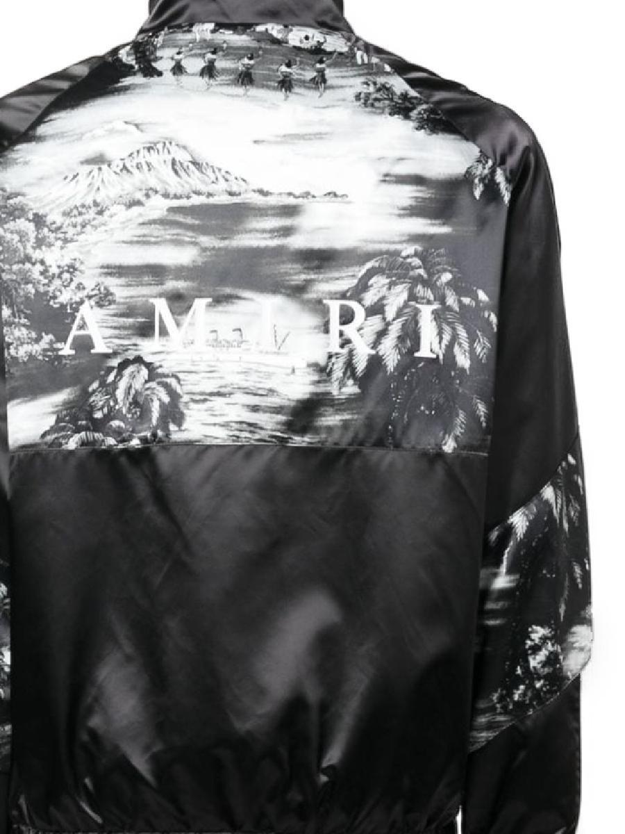 Amiri Graphic Print Jacket w/ Tags - Black Outerwear, Clothing - AMIRI43326