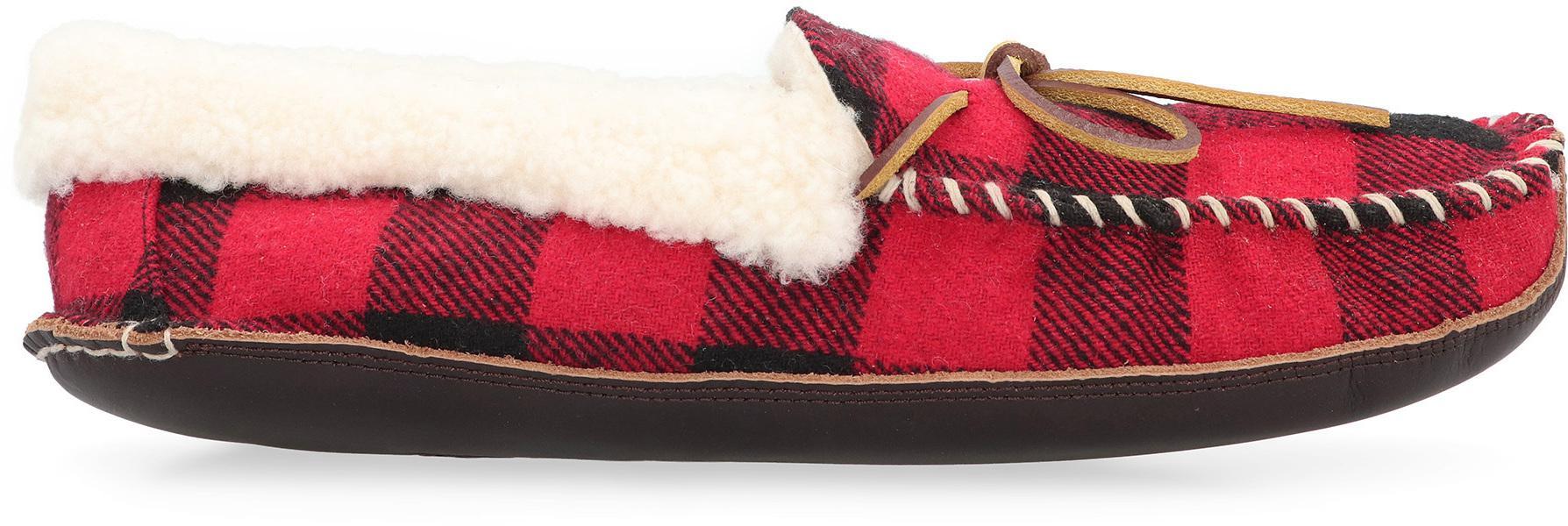 Red polo slippers deals