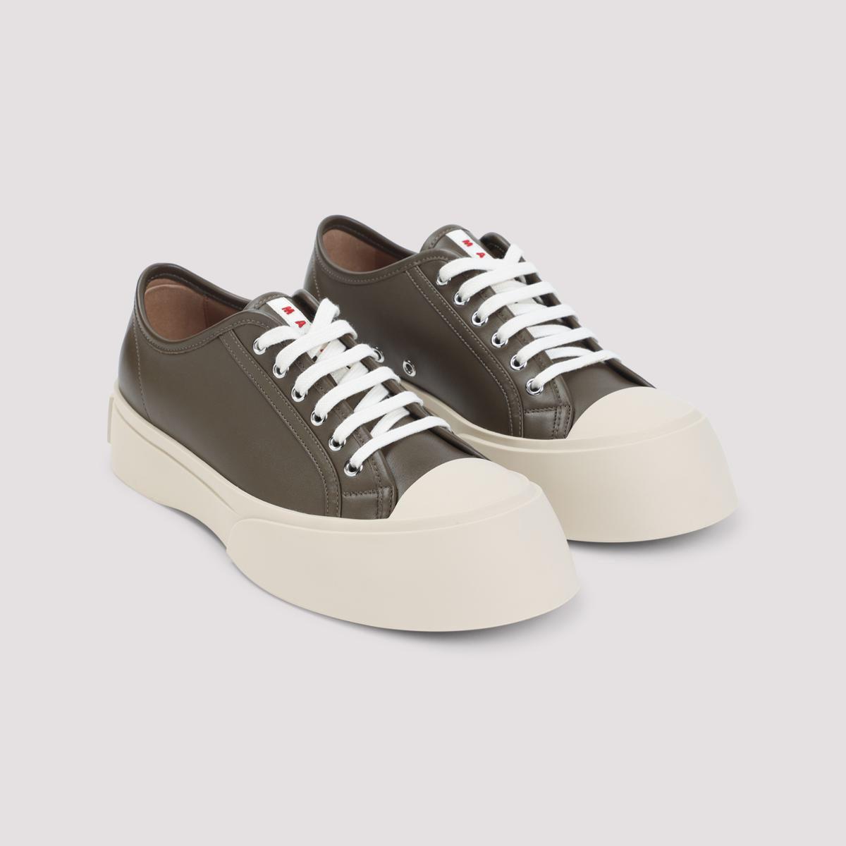 スニーカー MARNI Sneakers - Marni - Leather - Green Marni Sneakers In Green Leather | ModeSens