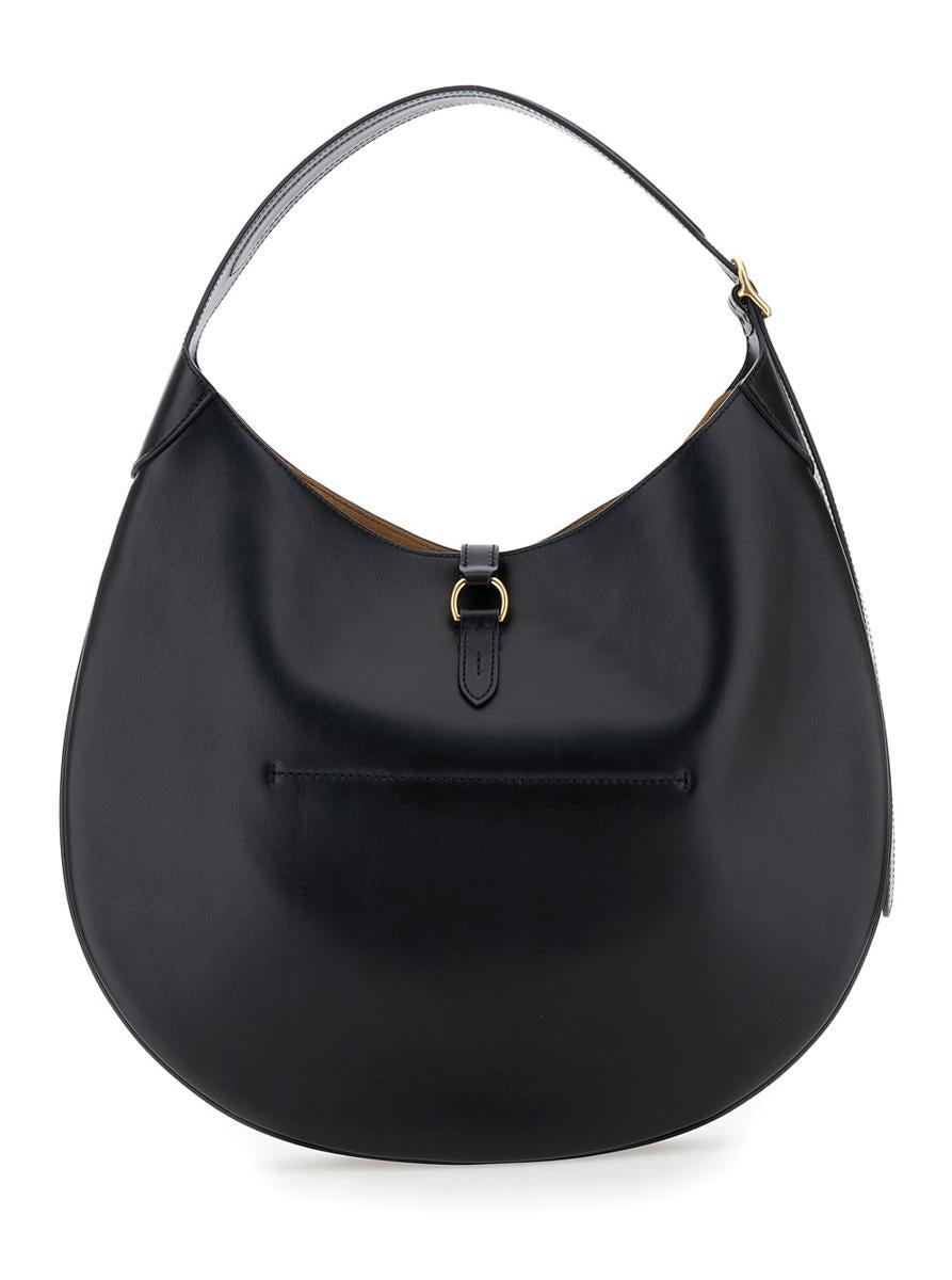 Polo Ralph Lauren Shoulder Bag Medium in Black | Lyst