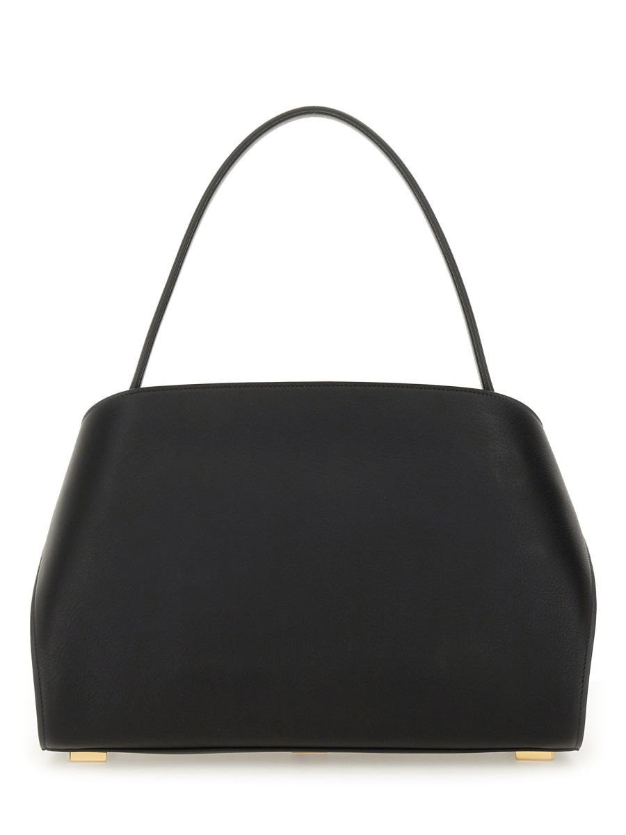 ショルダーバッグ Ferragamo Shoulder Bag With Logo FERRAGAMO - Twins Logo Leather Shoulder Bag Salvatore Ferragamo