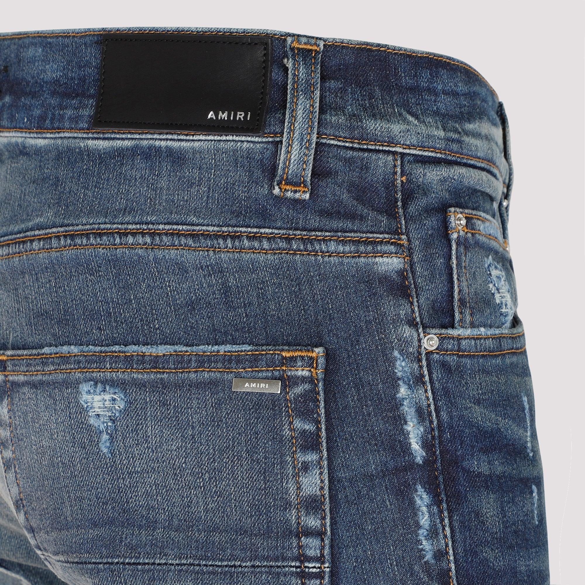 Amiri Denim Slash Jeans in Blue for Men 