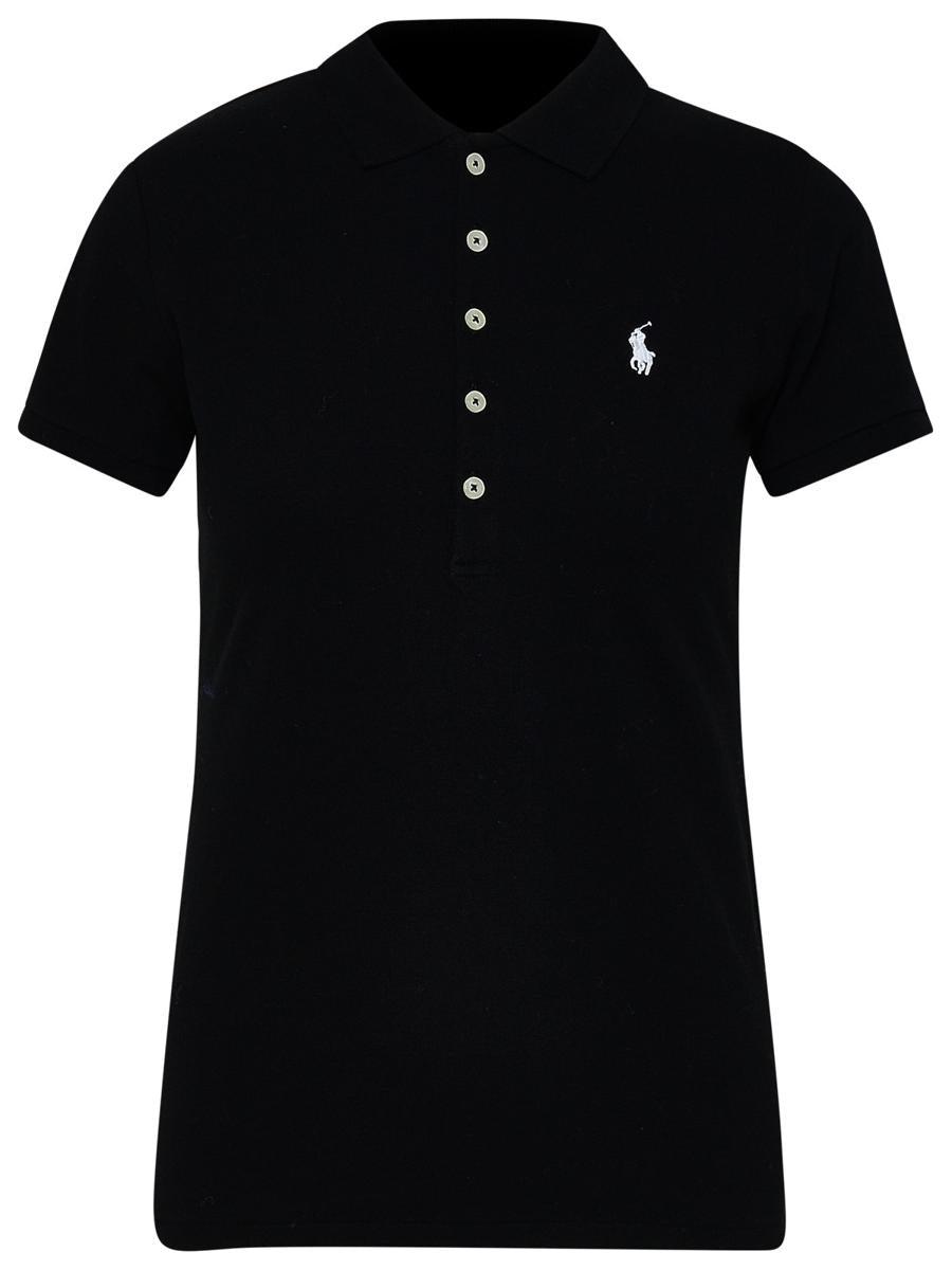 Polo Ralph Lauren Polo Julie In Misto Cotone Nera in Black | Lyst Canada