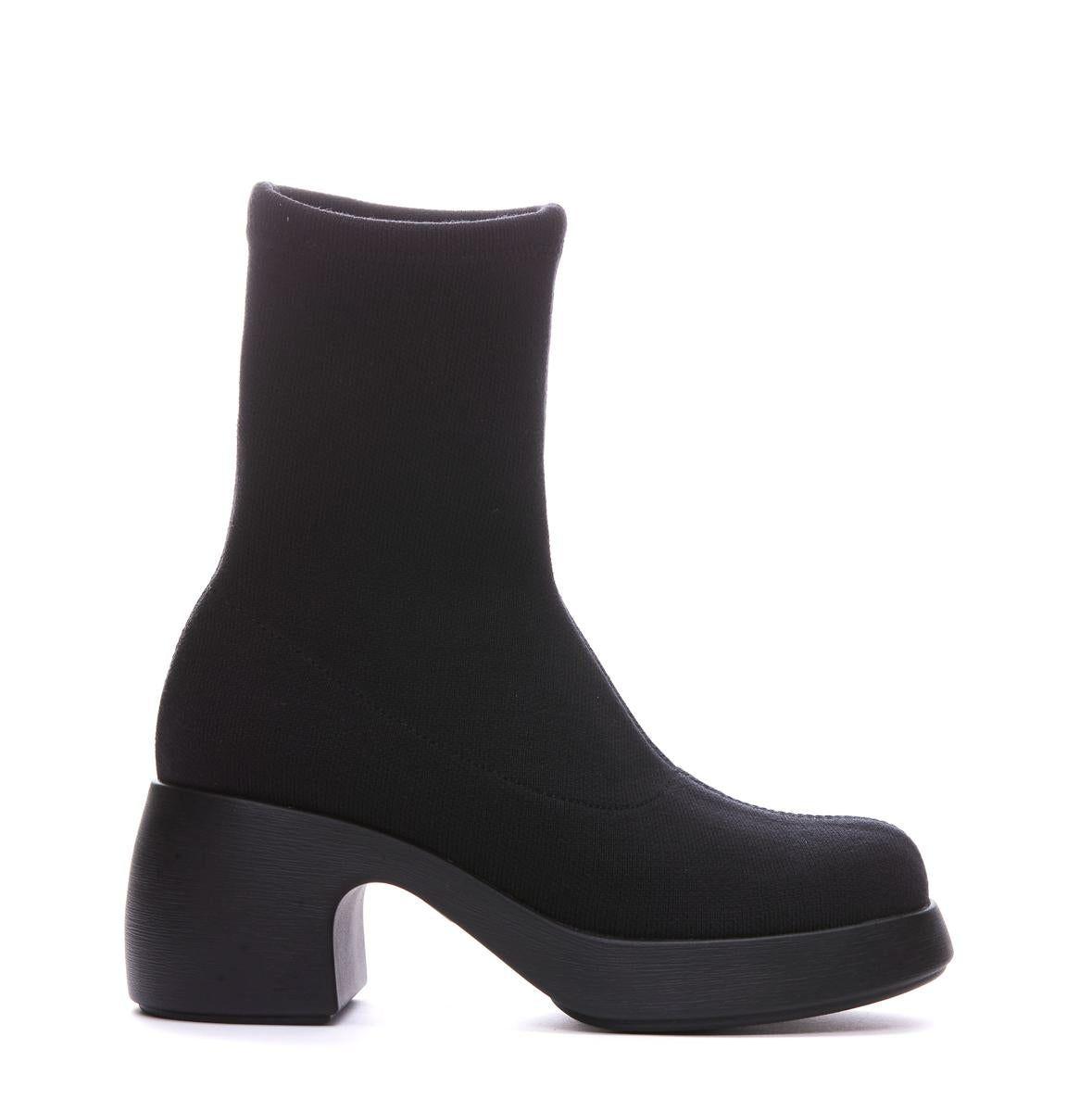 camper black boots