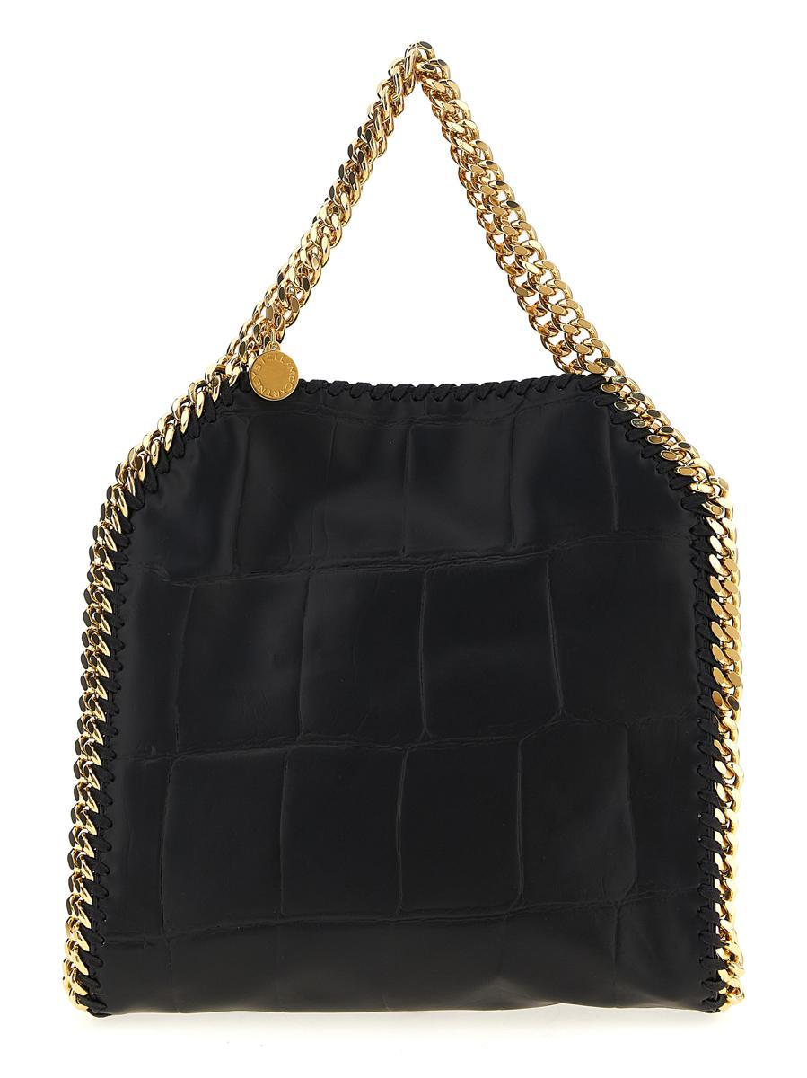 トートバッグ Stella Mccartney Black Gold Falabella Mini Tote Bag Black/gold Falabella Mini Tote bag – Lord & Taylor