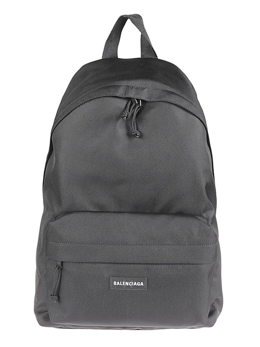 Balenciaga Explorer Recycled Nylon Backpack in Gray | Lyst