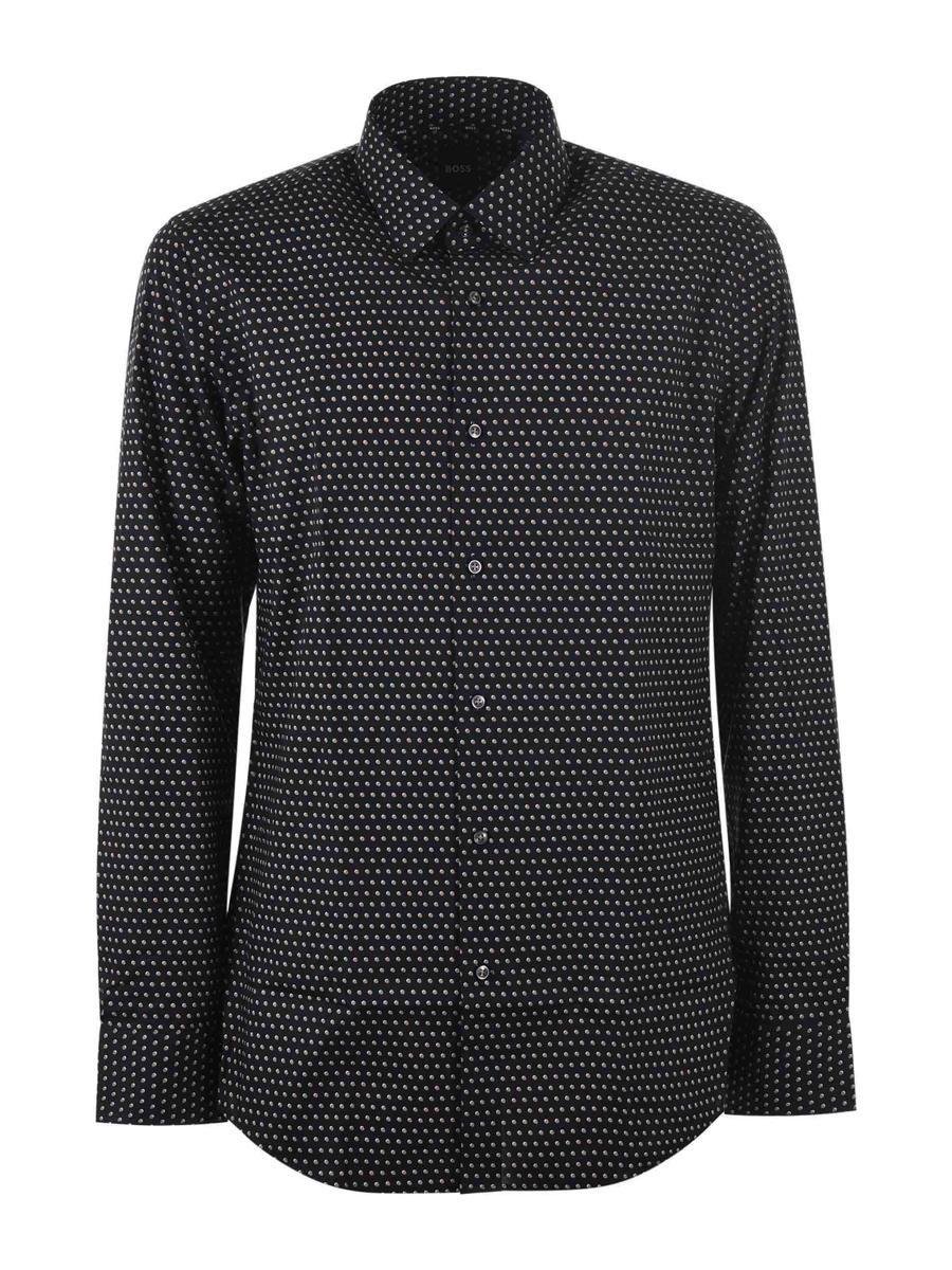 BOSS by HUGO BOSS Shirt in Black for Men Lyst