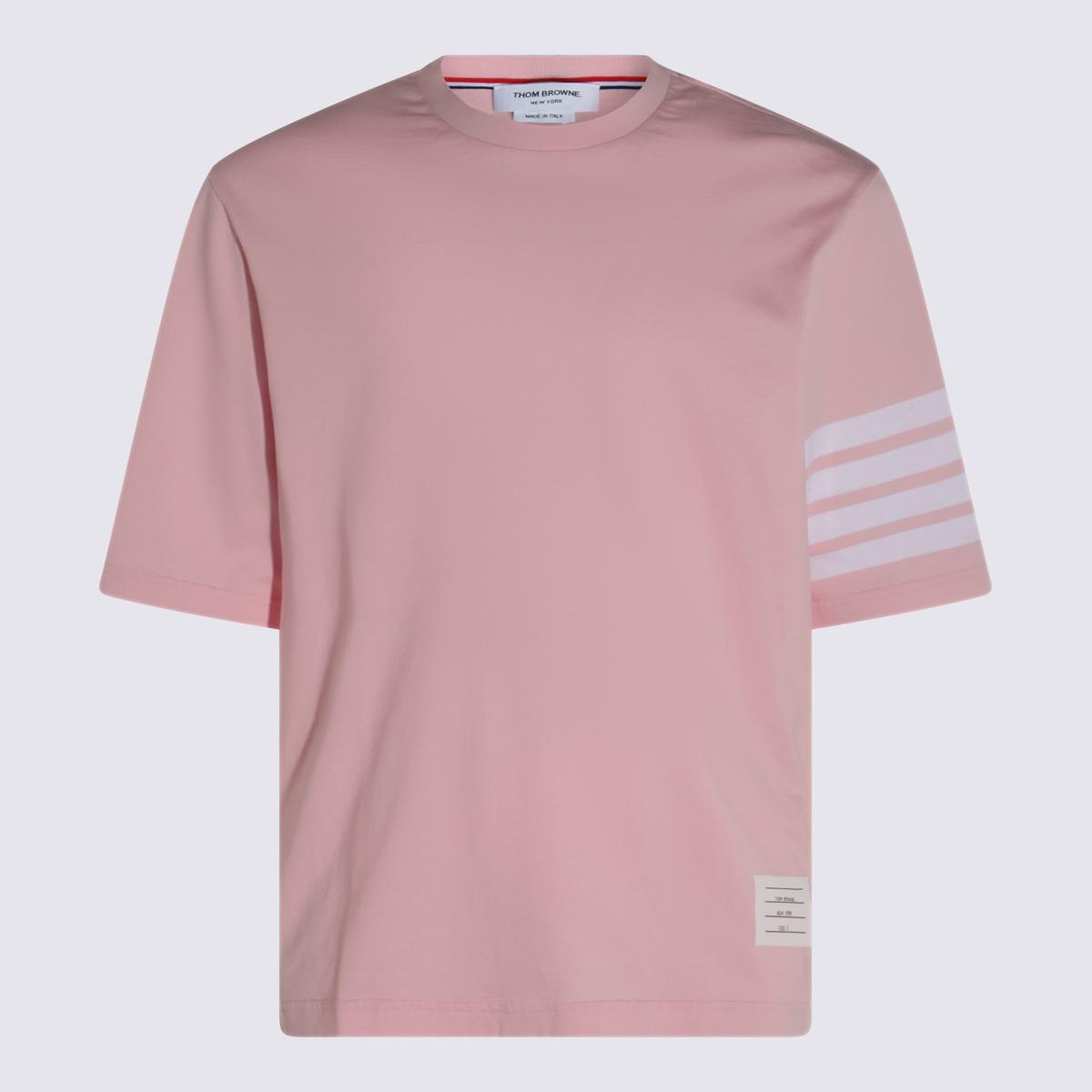 Tシャツ・カットソー THOM BROWNE Men Tops MJT295A 06452680 PINK Shop Pink Thom Browne Online | Nordstrom