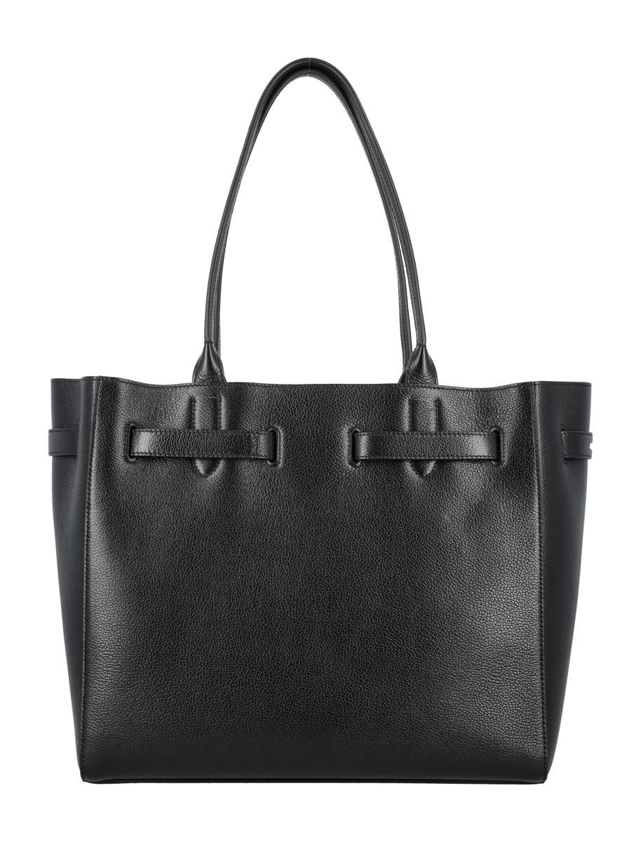【関税＆送料込み】Tom Ford Mini T Medium Tote Bag Tom Ford Mini T Medium Leather Tote Bag in Black | Lyst