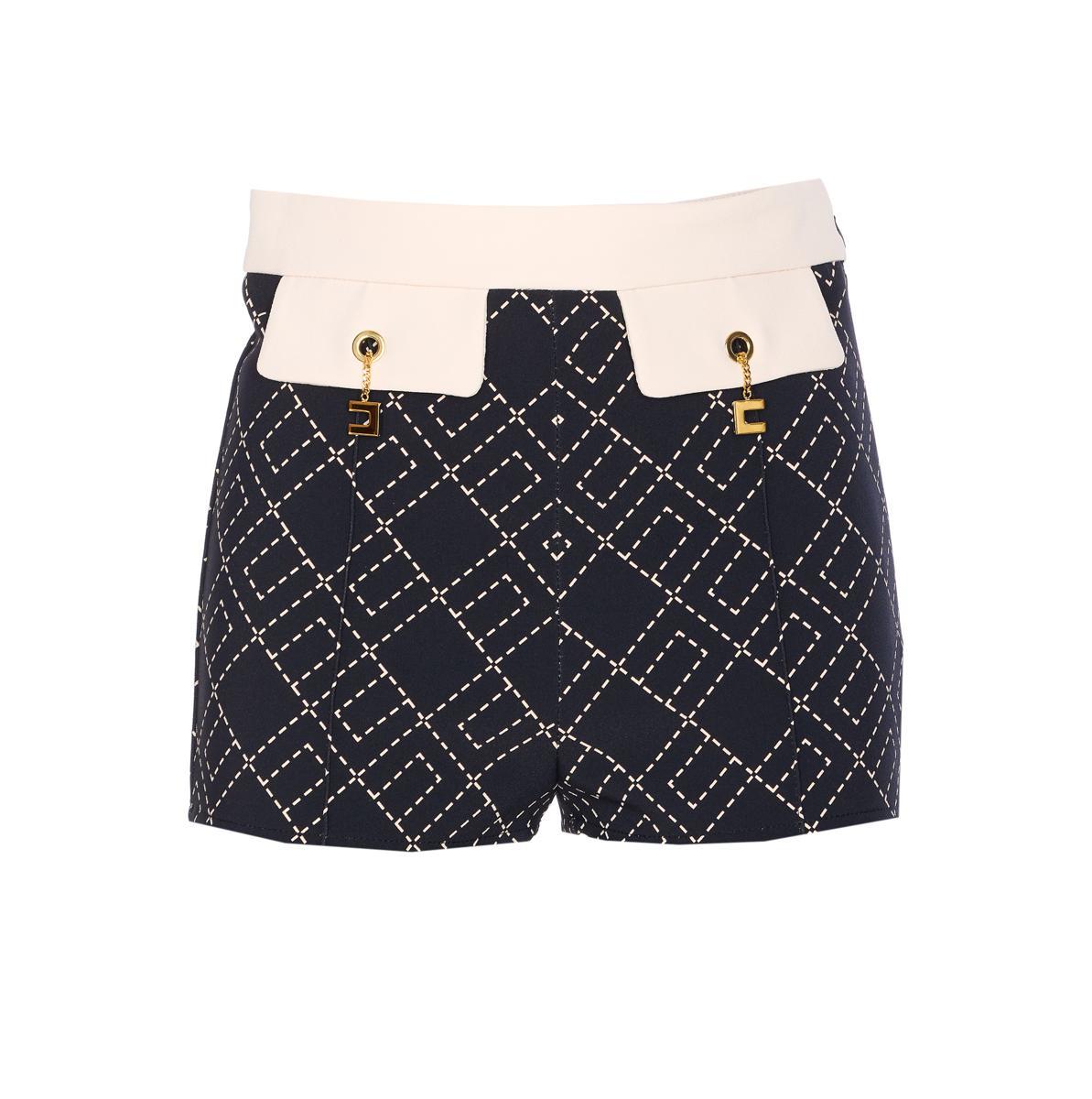 Elisabetta Franchi Shorts for Women | Online Sale up to 55