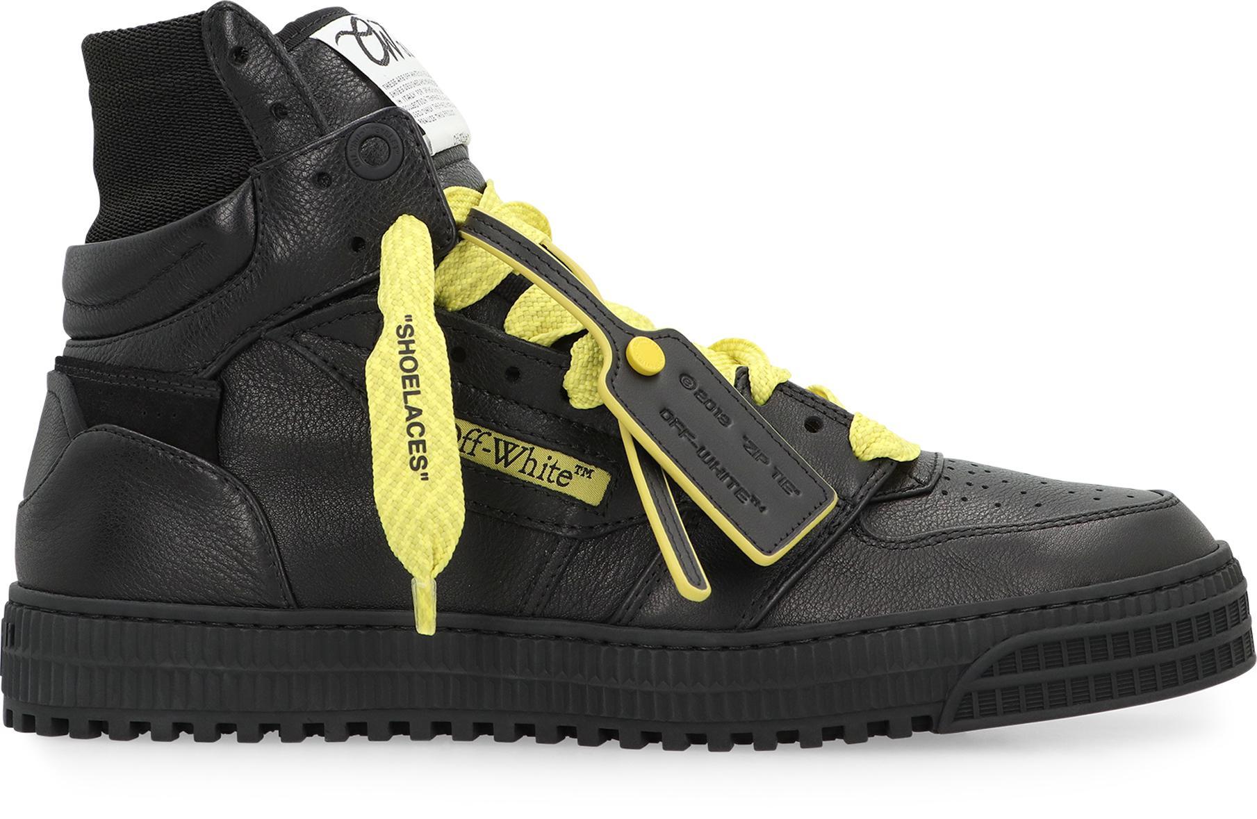 【新品】送料込み　off white court sneaker BLK BLK Off-White c/o Virgil Abloh High-top sneakers for Men | Online Sale