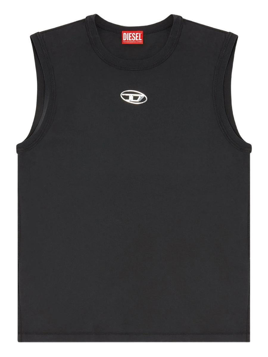 DIESEL Men's Sleeveless Knit Tシャツ DIESEL Men's Sleeveless Knit Tシャツ