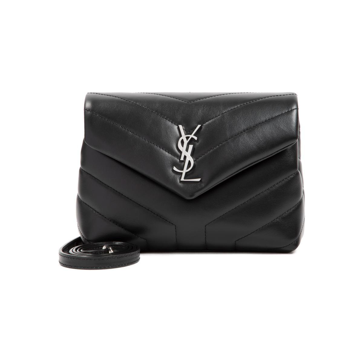 Saint Laurent Loulou Mini Bag in Black