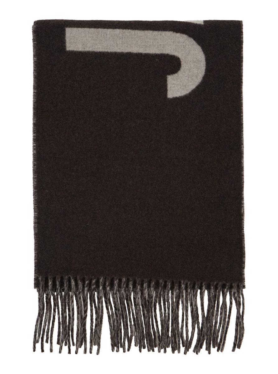 JACQUEMUS ブラック ラウンドカーレマフラー　スカーフ Jacquemus Scarves and mufflers for Women | Online Sale up to