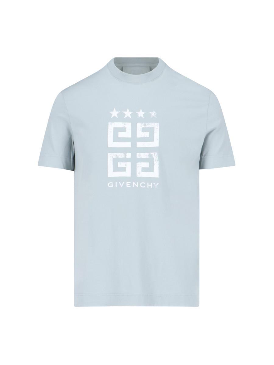 Givenchy T Shirt in Blue for Men Lyst Canada