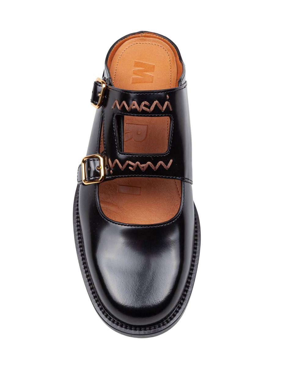 Marni Bambi 3.0 Moccasin Sabot Made Of Brushed Calfskin in