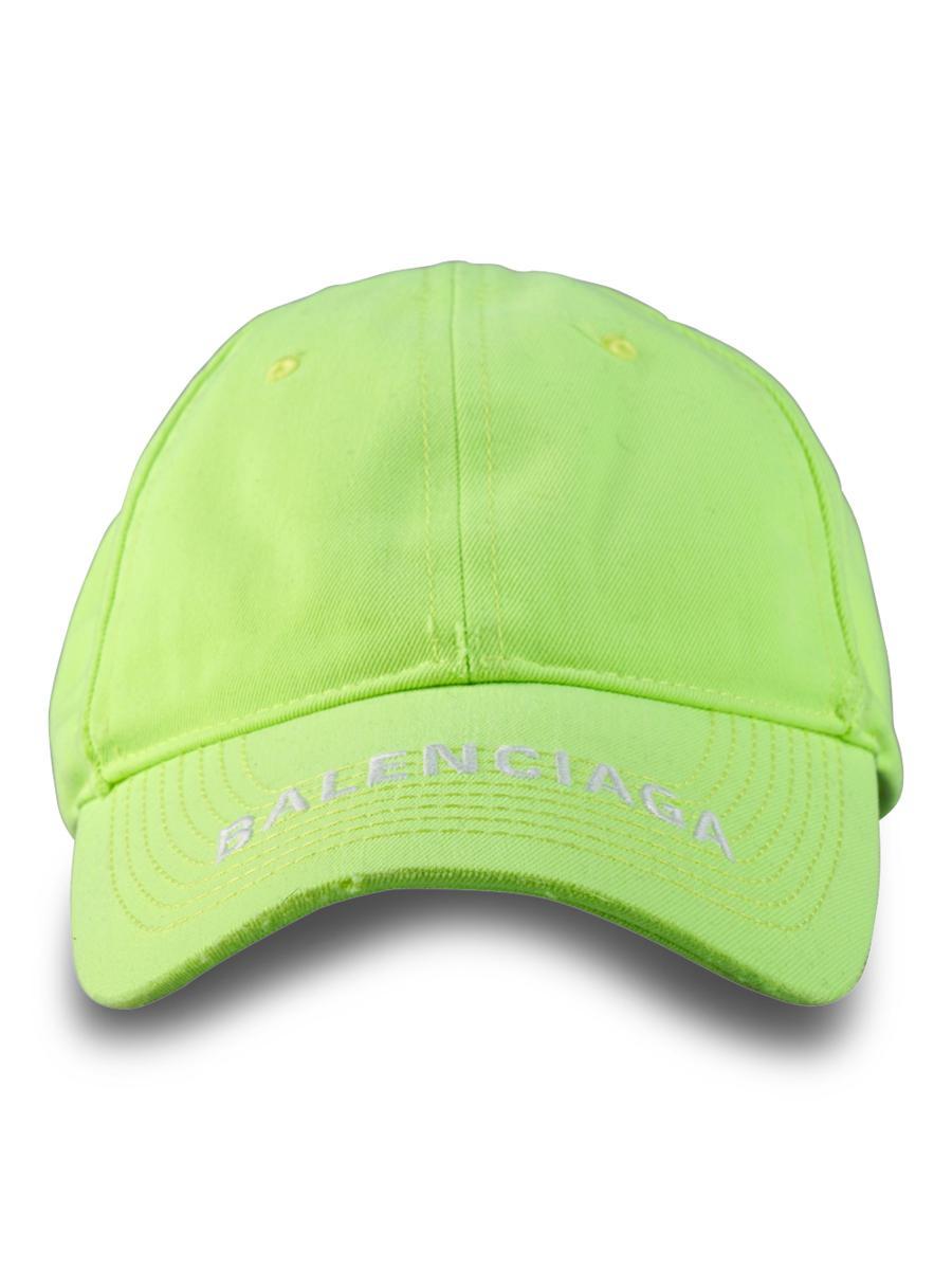 balenciaga green hat