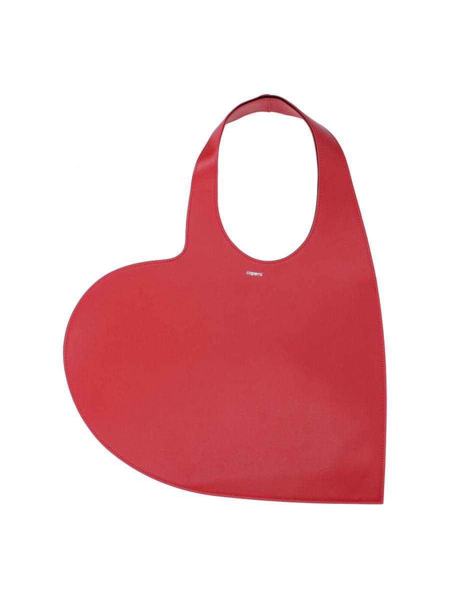 トートバッグ COPERNI Women Shoulder Bags BA72BISF6002 RED Red Coperni Leather Shoulder Bag | Red | FARFETCH