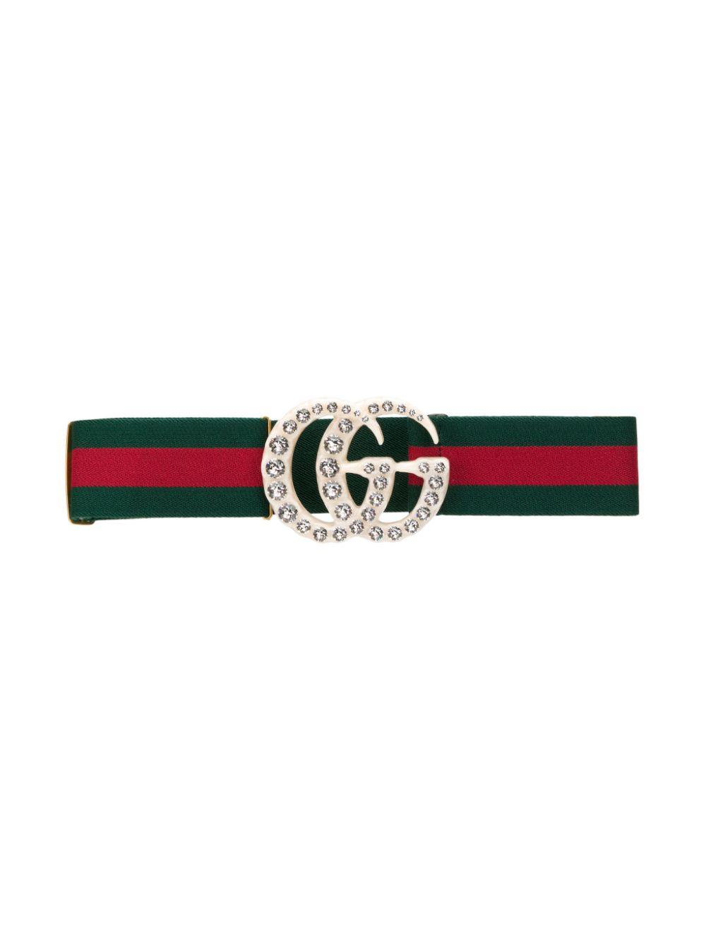 gucci web band belt