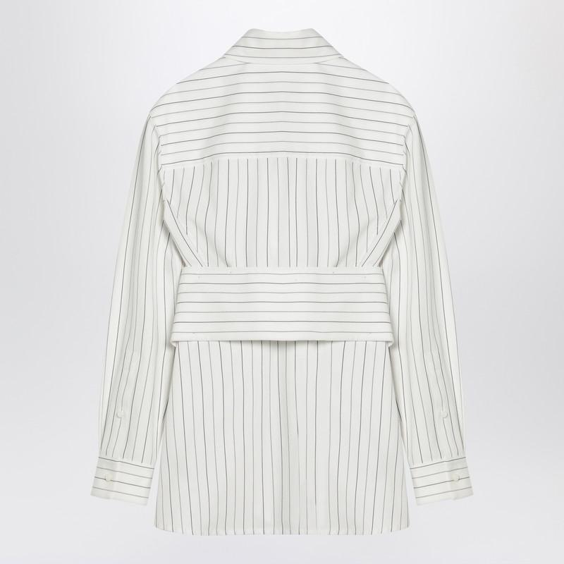 スカート BURBERRY WHITE MIDI SKIRT WITH SEQUINS Burberry Midi Skirt With Sequins in White | Lyst UK