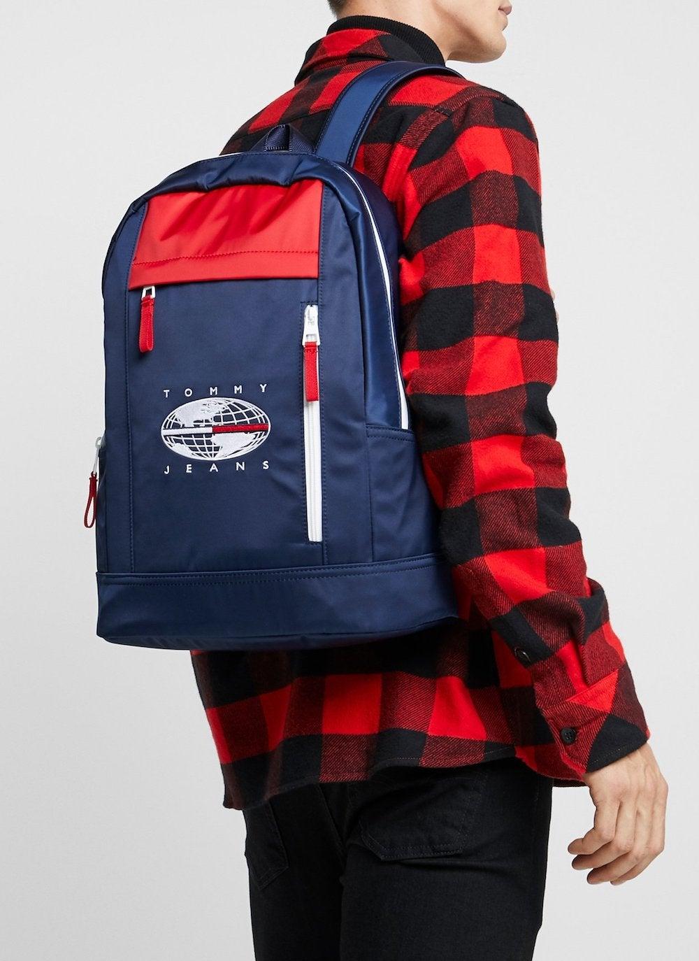 Tommy Hilfiger Denim Tommy Jeans Expedition Logo Backpack in Blue for Men -  Lyst