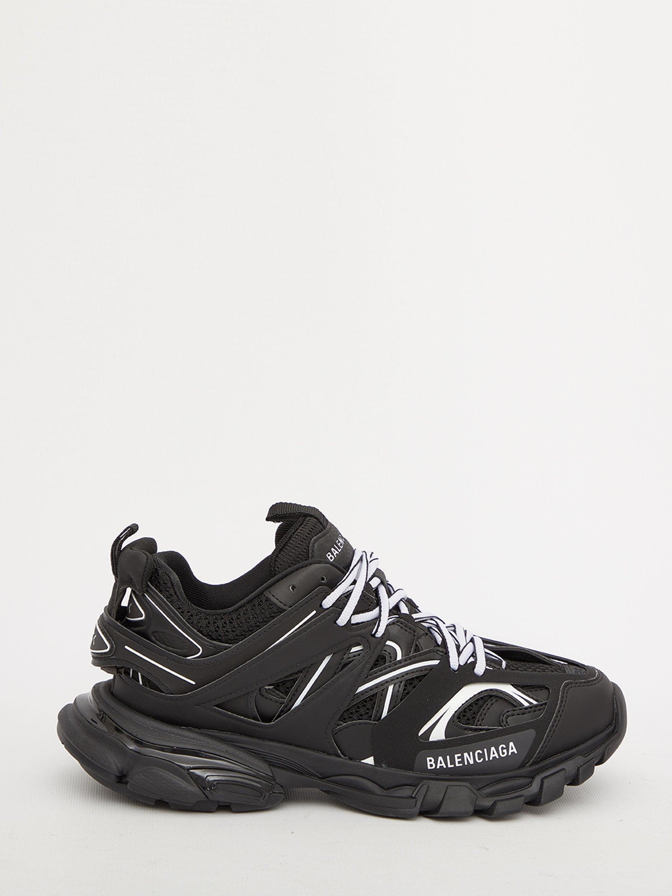 Balenciaga Track Black Sneakers Lyst