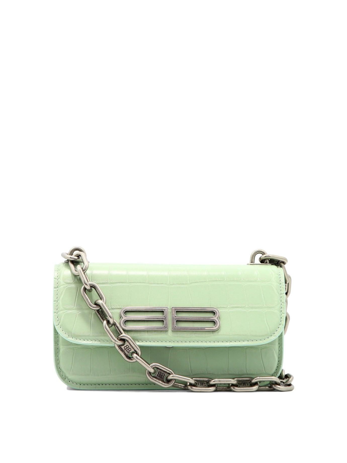 Balenciaga "gossip" Crossbody Bag in Green Lyst