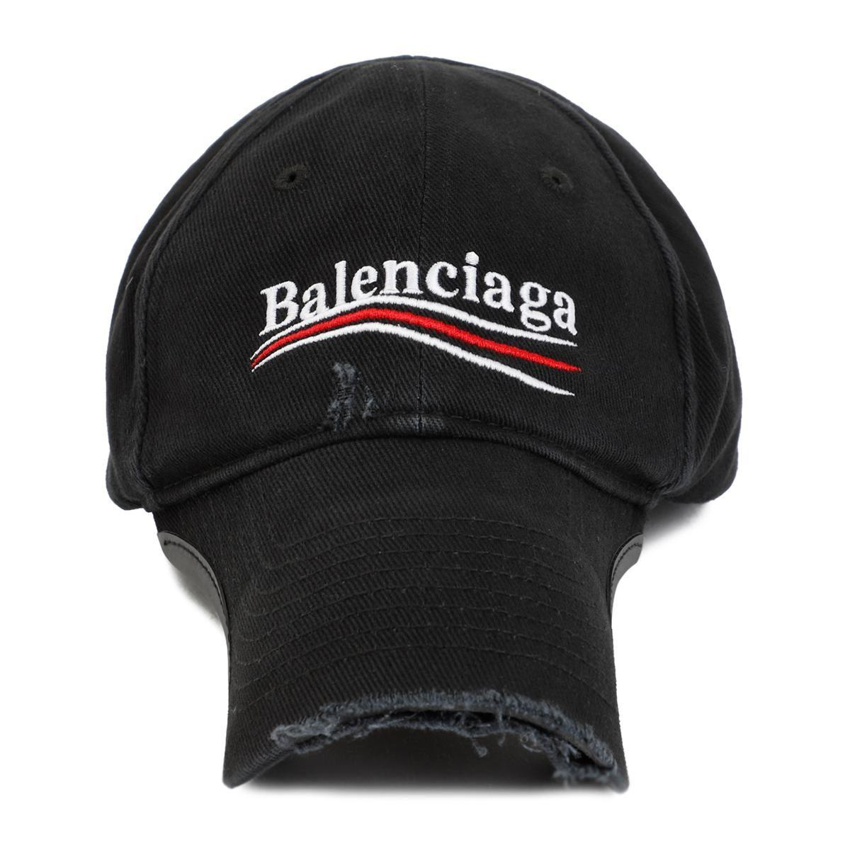 Balenciaga Hat in Black for Men | Lyst