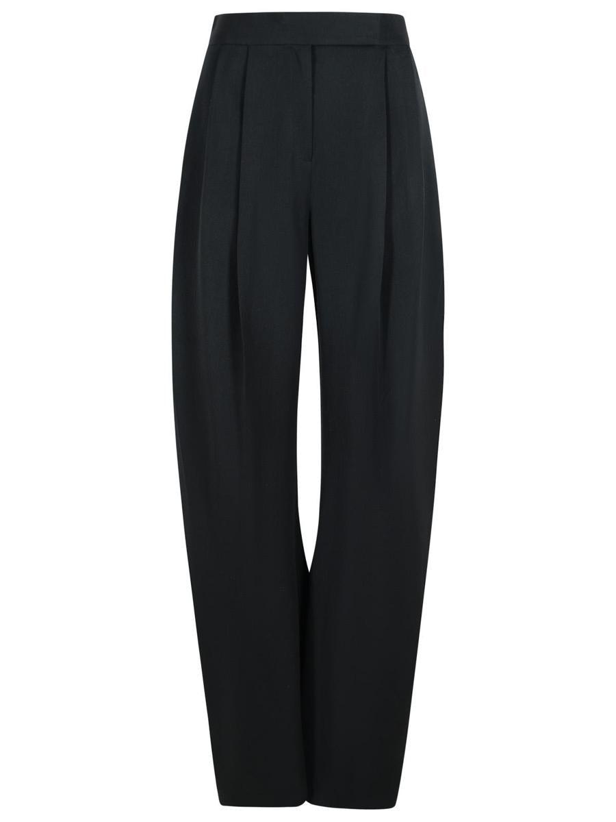 パンツ THE ATTICO Women Straight Pants 250WCP00255100 Black Black long pants for Women | THE ATTICO®
