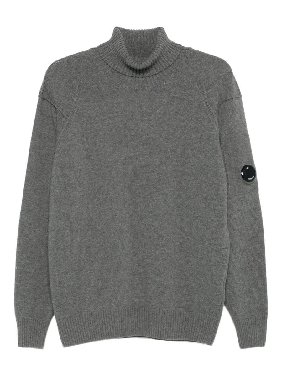 トップス C.P. COMPANY - EXTRA FINE WOOL JUMPER C.P Company Teddy Wool Jumper - Brown - Extra Large – PARCARK