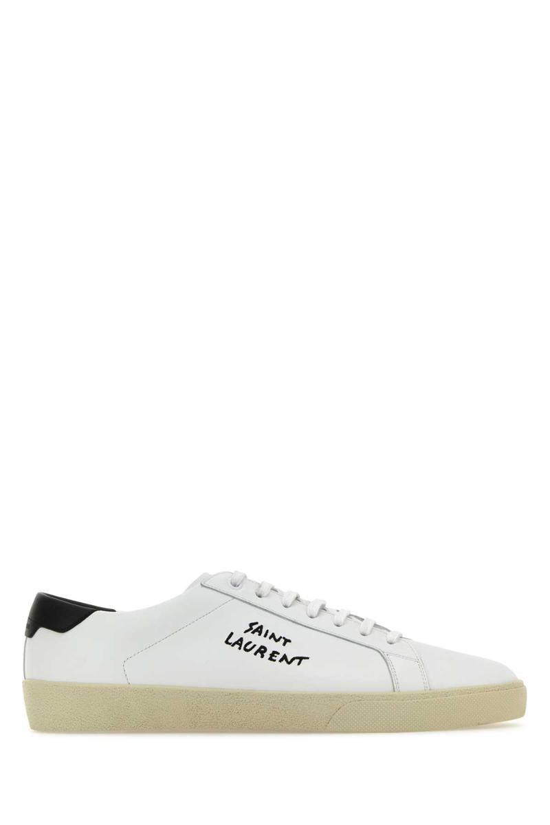 【SAINT LAURENT】LOW-TOP SNEAKERS Saint Laurent Paris Mens Palm Tree Beach Low Top Sneakers