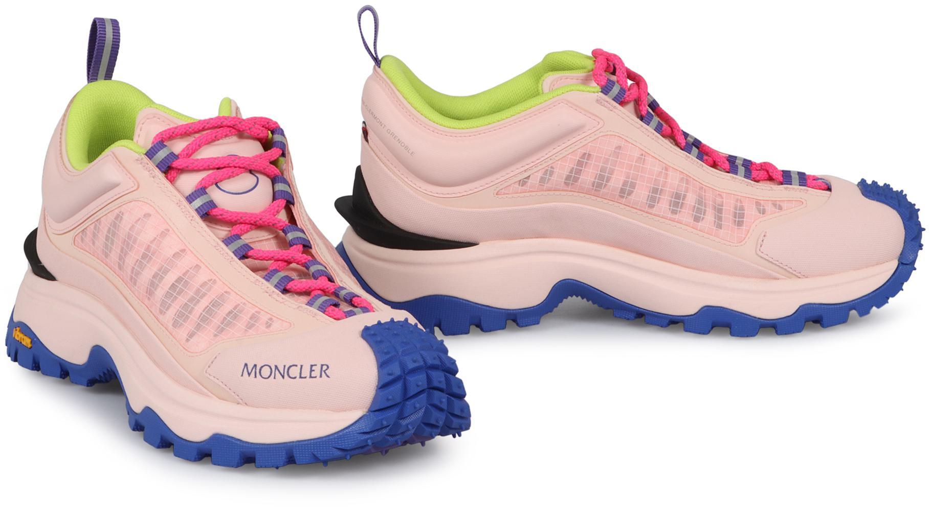 Moncler Womens Pink Moncler Trainers MONCLER Sneakers Monte Runner