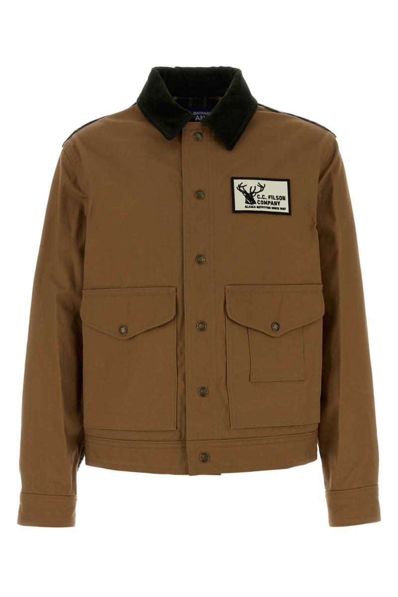 ジャケット・アウター junya watanabe man 23aw varsity jacket Wool-blend varsity jacket in black - Junya Watanabe | Mytheresa