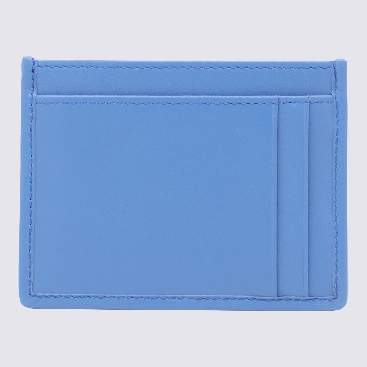 カードケース・名刺入れ MIU MIU LIGHT BLUE LEATHER CARD HOLDER Blue Miu Miu Wallets and cardholders for Women | Lyst