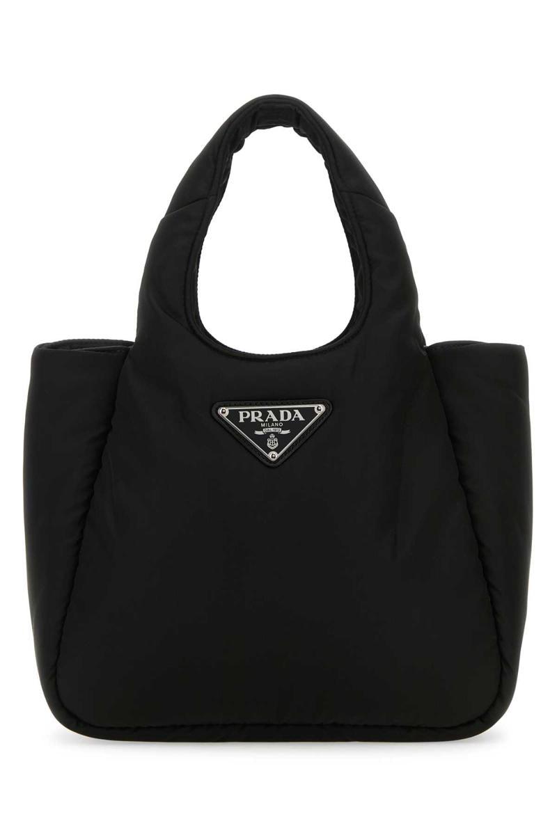 Prada Recycled Nylon Handbag in Black Lyst UK