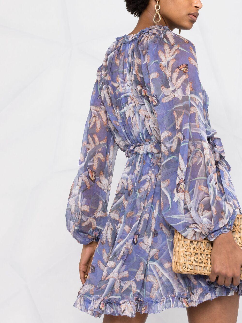 Zimmermann Botanica Drawn Silk Mini 