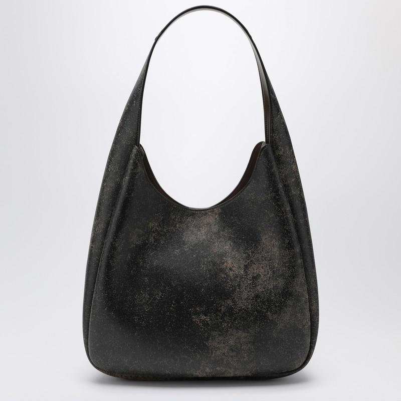 ショルダーバッグ・ポシェット STELLA MCCARTNEY LARGE HOBO BAG WITH AGED EFFECT AND LOGO Stella McCartney Large Hobo bag with aged effect and logo