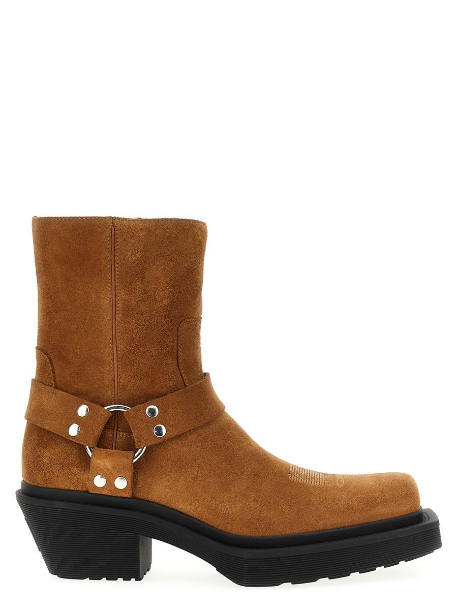 VTMNTS 'neo Western Harness' Ankle Boots in Brown for Men | Lyst