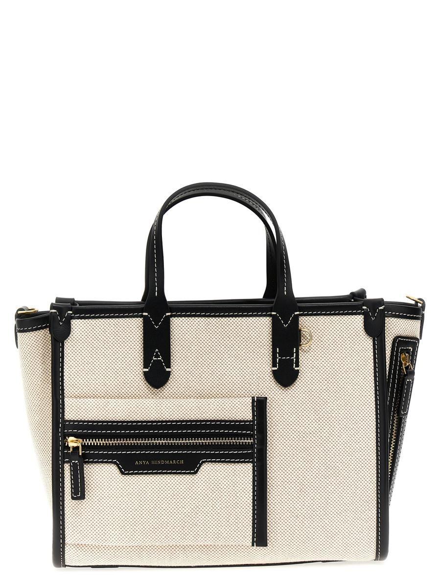 Anya Hindmarch Pocket Xs Tote Bag in Black Lyst