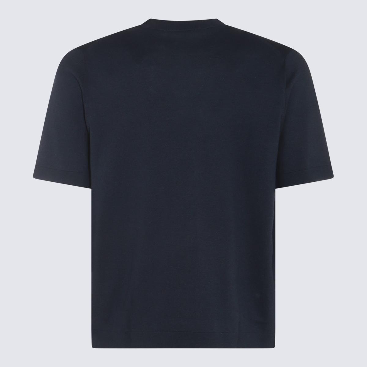 Cruciani Cotton T Shirt in Blue for Men Lyst