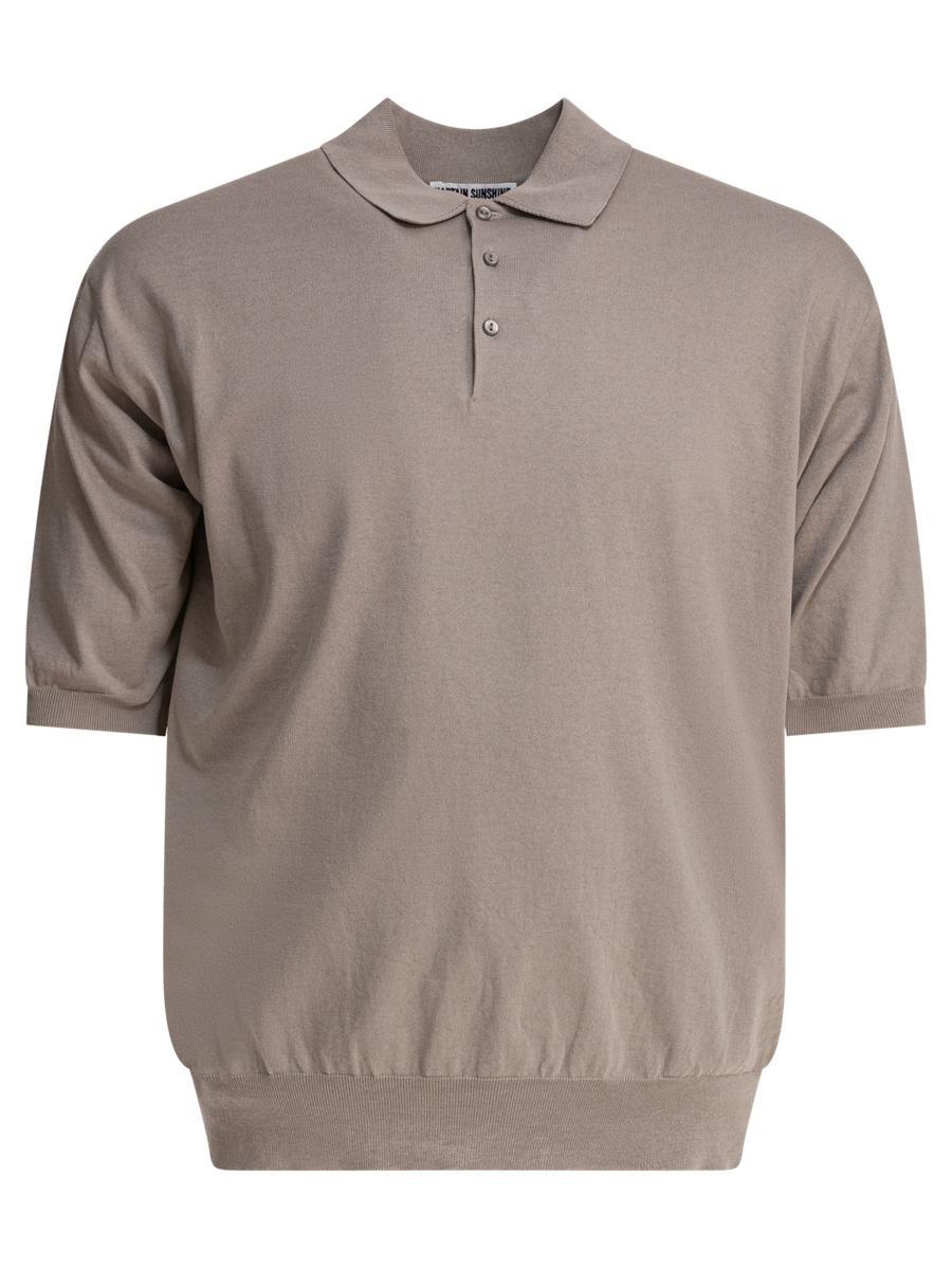 Tシャツ・カットソー KAPTAIN SUNSHINE FW24 Polo shirts (KS24FKN01 CHARCOAL) Kaptain Sunshine Polo shirts for Men | Online Sale up to 65
