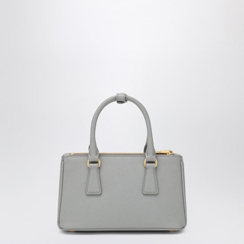 Prada Galleria Mini Bag Light in Grey Lyst UK