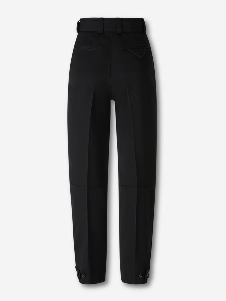 パンツ BOTTEGA VENETA FW23 TAILORED PANTS (743466_VKIS04121) Bottega Veneta Tailored Wool Pant Blue Women's 38 IT – LOZURI®